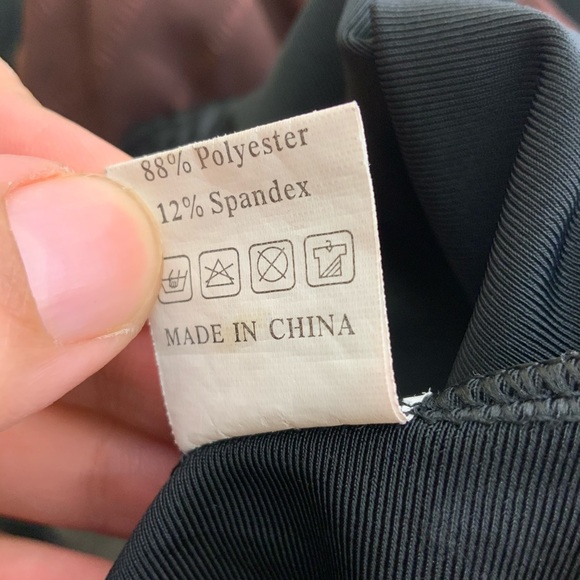 X.J. BOOST Sexy Black Faux Leather Leggings 🌿 - Picture 9 of 10